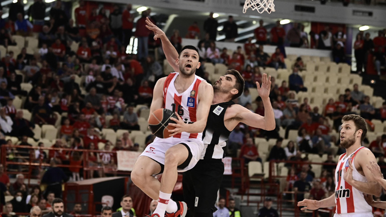 Mπάσκετ: Ο Ολυμπιακός πάτησε… γκάζι στο β’ ημίχρονο και νίκησε 83-65 τον ΠΑΟΚ πριν το Κάουνας!