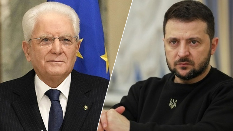 Ματαρέλα σε Ζελένσκι: «Είμαστε πλήρως στο πλευρό σας»