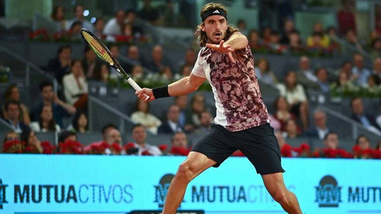 Τουρνουά Ρώμης: Διεκόπη λόγω βροχής λίγο πριν το τέλος το παιχνίδι του Τσιτσιπά!