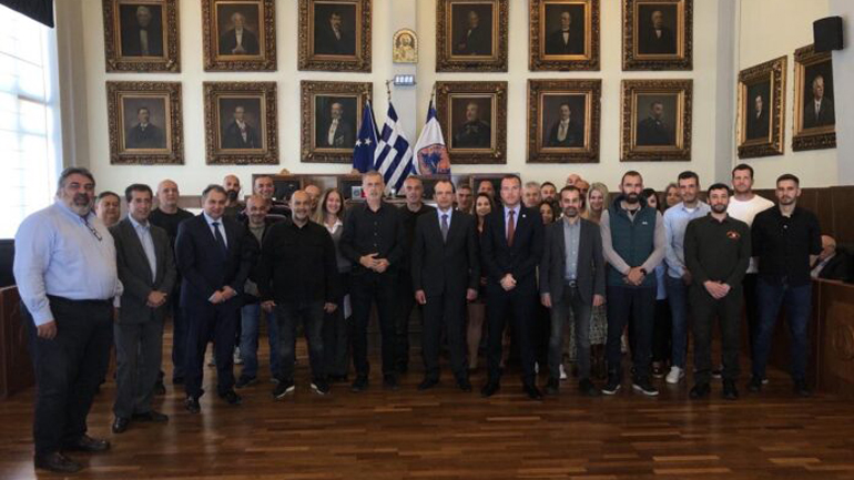 Εκπαίδευση στελεχών δήμου Πειραιά από την υπηρεσία πολιτικής αεροπορίας