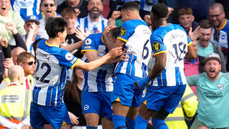 Η Μπράιτον συνέτριψε 3-0 την Άρσεναλ, δίνοντας ισχυρό προβάδισμα τίτλου στη Σίτι