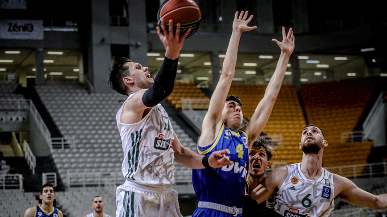 Basket League: Έκανε το… καθήκον του ο Παναθηναϊκός, 101-57 το Περιστέρι