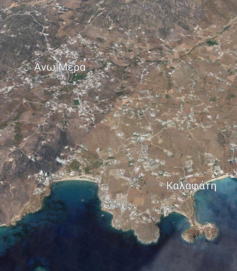 Ιδού η παραλία στο χάρτη