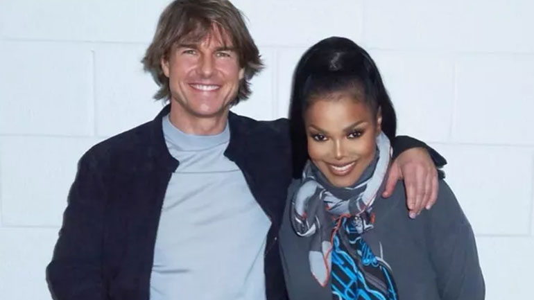 Ο Τομ Κρουζ επισκέφθηκε την Τζάνετ Τζάκσον στα παρασκήνια συναυλίας της