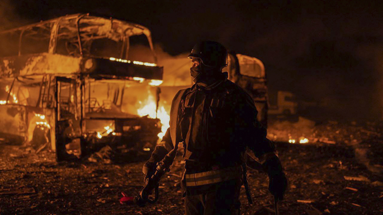 Οι ουκρανικές δυνάμεις ανακοίνωσαν πως κατέρριψαν και τους 18 πυραύλους που εκτόξευσε στη διάρκεια της νύχτας η Ρωσία