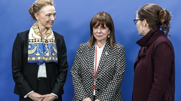 Κατ. Σακελλαροπούλου στο Συμβούλιο της Ευρώπης: Να επιβεβαιώσουμε τη στήριξη στην Ουκρανία μετά τη ρωσική εισβολή