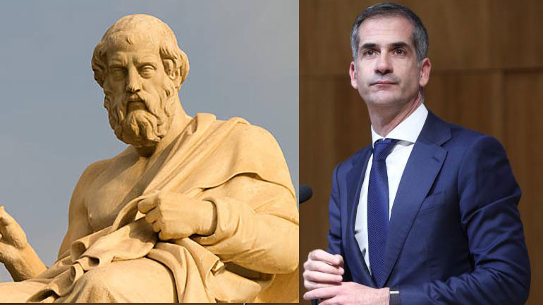 Ο κλαυσίγελος του Πλάτωνα