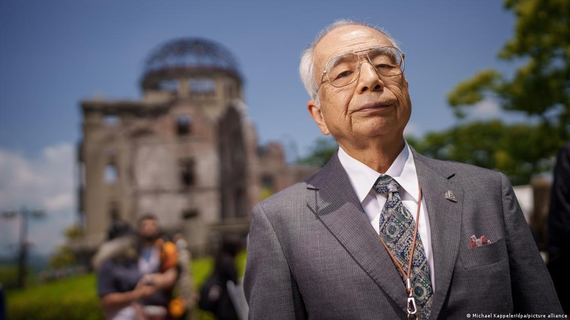 O επιζήσας του βομβαρδισμού με πηρυνική βόμβα Κουνιχίκο Λίντα