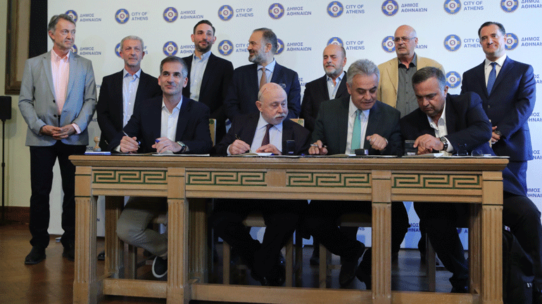 Μπακογιάννης: «Οι υπογραφές είναι… βαριές σαν την Ιστορία του Παναθηναϊκού και της Αθήνας»