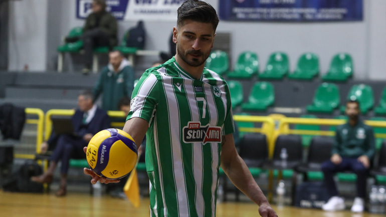 Βόλεϊ: Ανανέωσε με τον Παναθηναϊκό ο Πετρέας