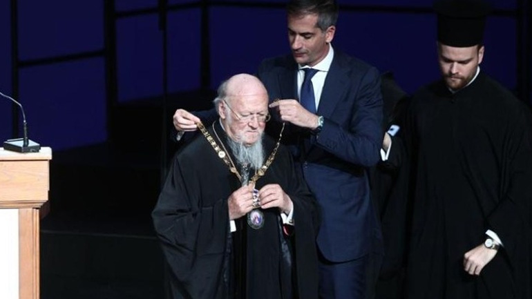 Τον Οικουμενικό Πατριάρχη Βαρθολομαίο τίμησε η Αθήνα