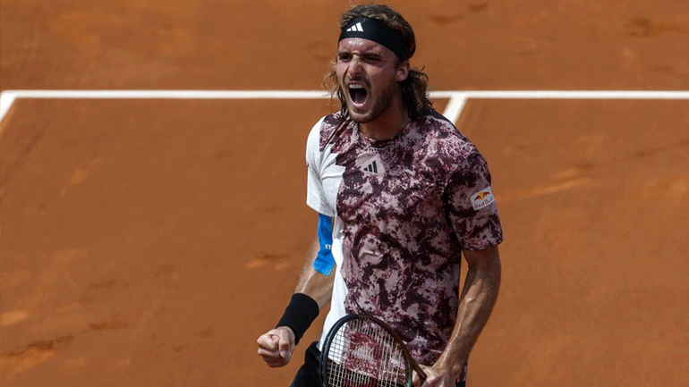 Όπεν Ρώμης: Στον τελικό ο Μεντβέντεφ, 2-0 τον Τσιτσιπά