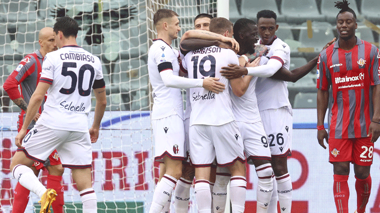Ιταλία: Η Μπολόνια διέλυσε, 5-1 την Κρεμονέζε