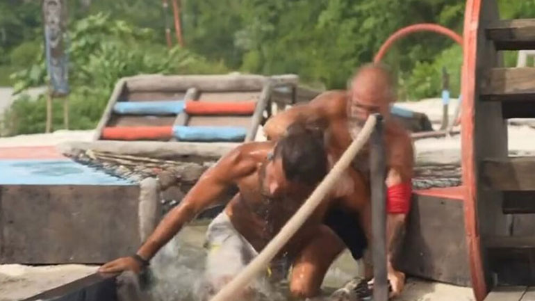 Survivor All Star: Ο καβγάς του Μπάρτζη και του Καραγκούνια που τους οδήγησε προσωρινά εκτός παιχνιδιού