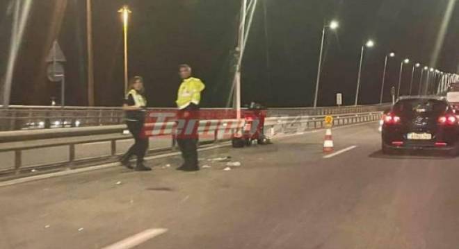 Σε κρίσιμη κατάσταση στη ΜΕΘ δικυκλιστής που τραυματίστηκε σε τροχαίο με λεωφορείο στη Γέφυρα Ρίου-Αντιρρίου