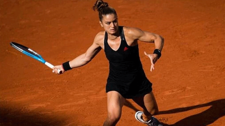 Η Σάκκαρη ετοιμάζεται για το Roland Garros