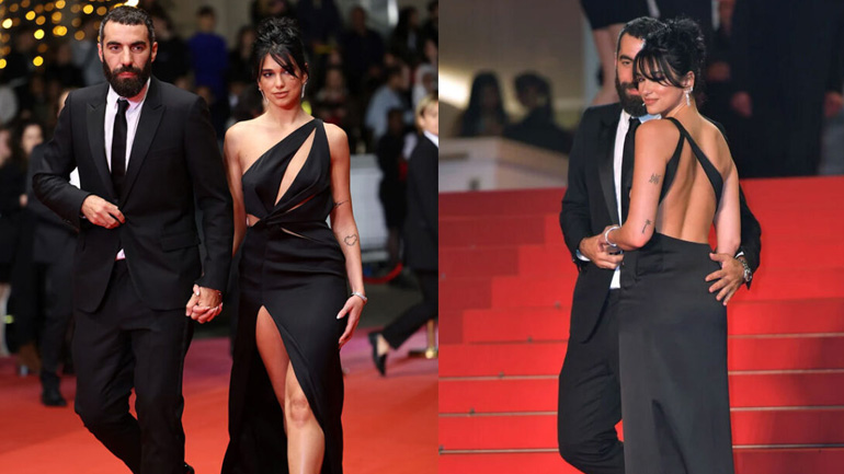 Dua Lipa & Romain Gavras: Η πρώτη δημόσια εμφάνιση του ζευγαριού στο κόκκινο χαλί των Καννών