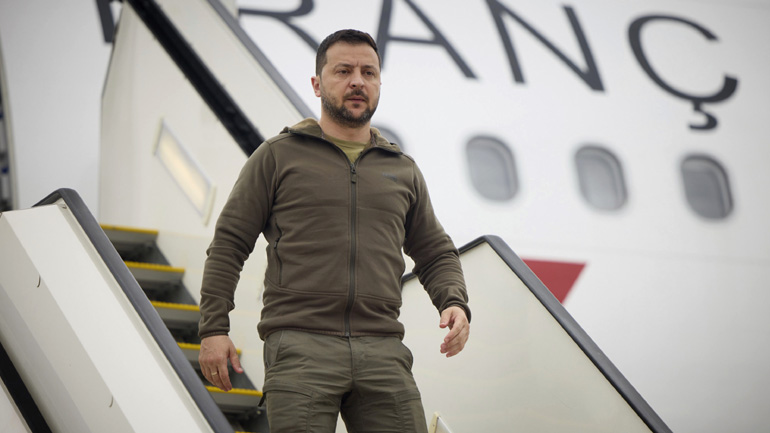 Επιτυχία της γαλλικής διπλωματίας το ταξίδι του Ζελένσκι στην Ασία