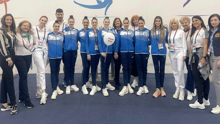 Ρυθμική γυμναστική: Έκτη στην Ευρώπη η Παναγιώτα Λύτρα στις κορύνες