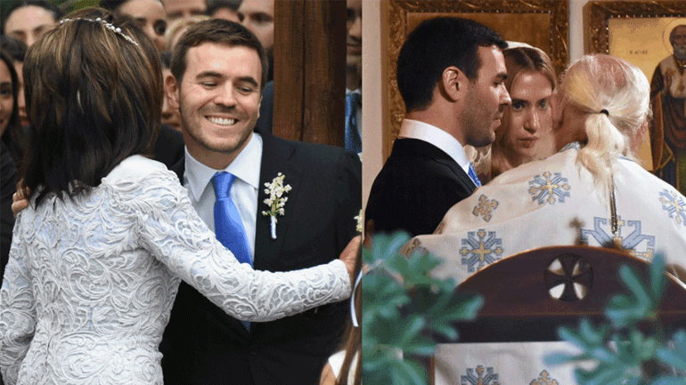 H Γιάννα Αγγελοπούλου και ο Θεόδωρος Αγγελόπουλος πάντρεψαν τον μικρότερο γιο τους, Δημήτρη