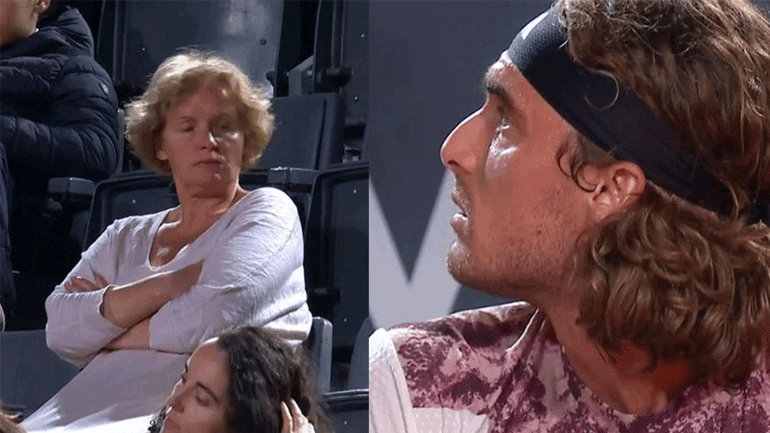 O Στέφανος Τσιτσιπάς εβρισε τη μητέρα του και την έδιωξε από το γήπεδο O Στέφανος Τσιτσιπάς εβρισε τη μητέρα του και την έδιωξε από το γήπεδο