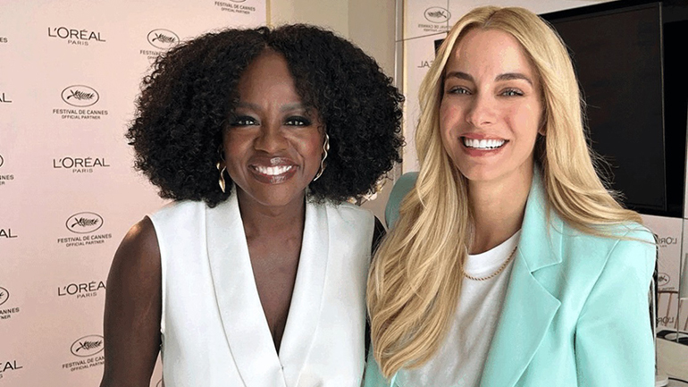 Δούκισσα Νομικού: Η συνάντηση με τη χολιγουντιανή ηθοποιό Viola Davis στις Κάννες Δούκισσα Νομικού: Η συνάντηση με τη χολιγουντιανή ηθοποιό Viola Davis στις Κάννες