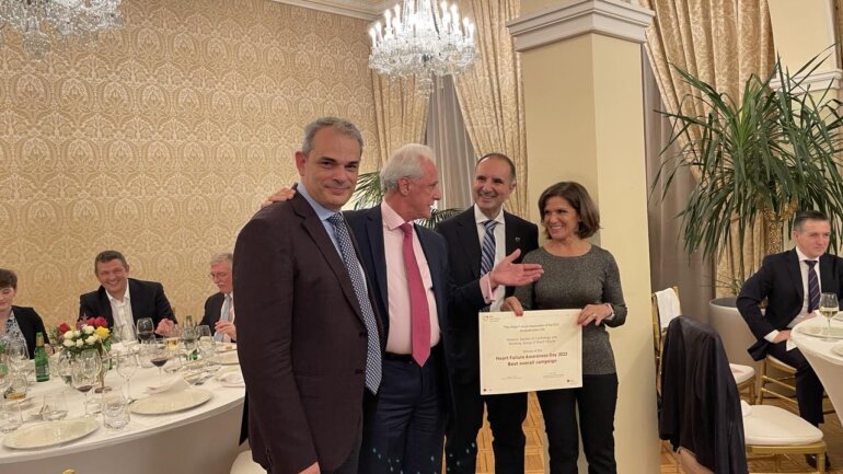 Ευρωπαϊκή διάκριση για την Ελληνική Καρδιολογική Εταιρεία