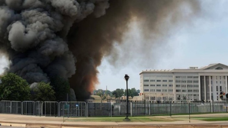 ΗΠΑ: Αναστάτωση από μια ψεύτικη φωτογραφία «έκρηξης» κοντά στο Πεντάγωνο