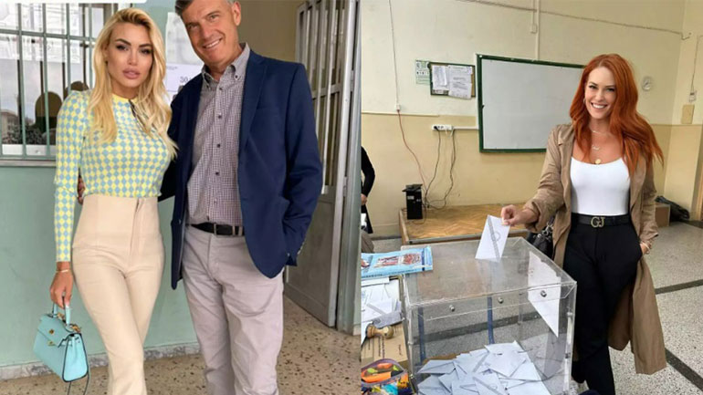 Εκλογές 2023: Οι διάσημες Ελληνίδες που ταξίδεψαν εκτός Αθηνών για να ρίξουν την ψήφο τους