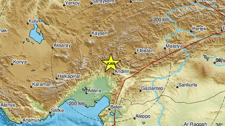 Σεισμός 4,3 Ρίχτερ στην Τουρκία
