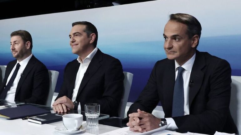 Συνομιλίες Μητσοτάκη με Τσίπρα και Ανδρουλάκη: Στις 25 Ιουνίου οι εκλογές