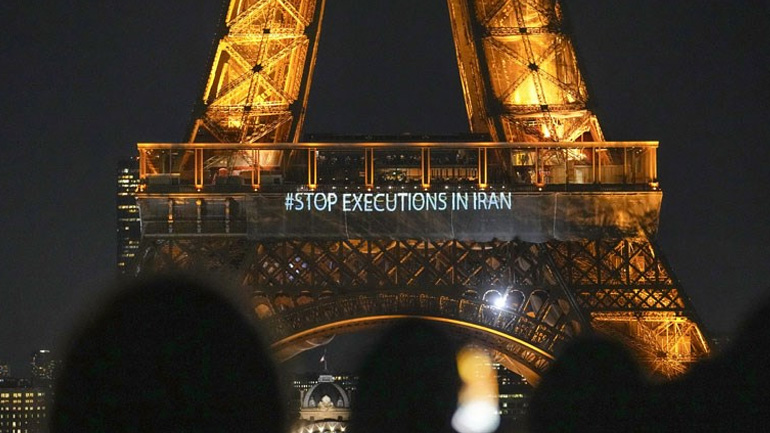 Διαδήλωση στο Παρίσι κατά των εκτελέσεων στο Ιράν