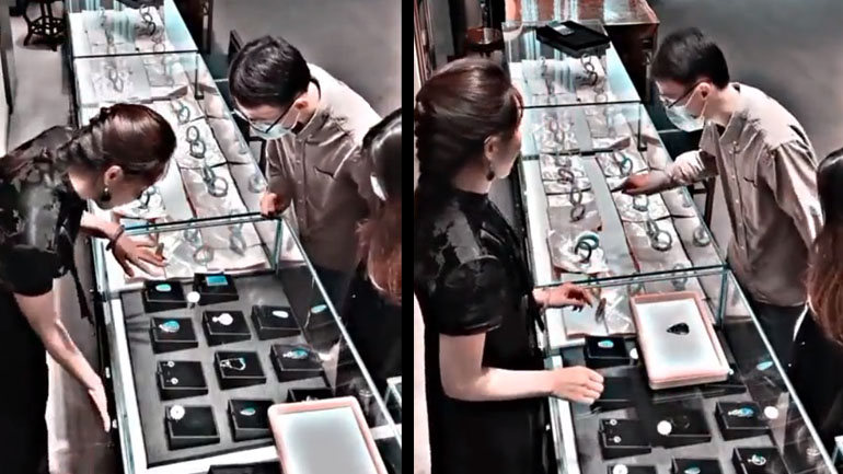 Έμπειρη πωλήτρια σε κλοπή