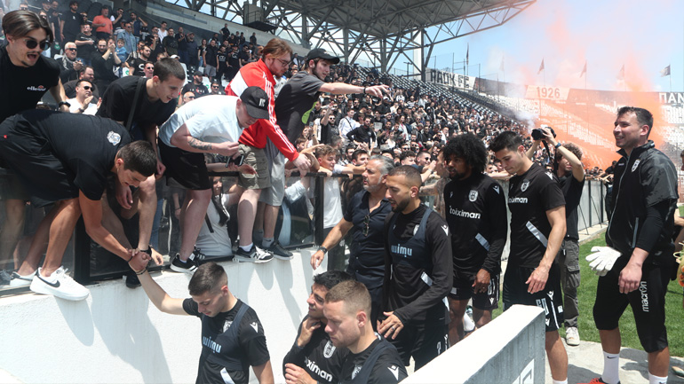 Με όλο του το ρόστερ ο ΠΑΟΚ στον Βόλο για τον τελικό Κυπέλλου