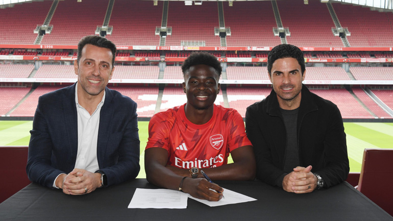 Άρσεναλ: Ανανέωσε έως το 2027 ο Σάκα