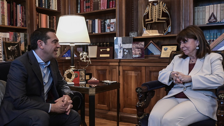 Δεν παρέλαβε τη διερευνητική εντολή ο Αλέξης Τσίπρας