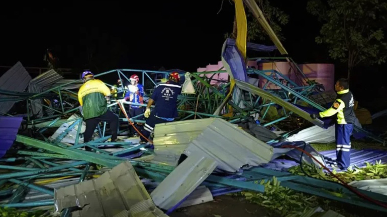 Επτά νεκροί από κατάρρευση στέγης σε σχολείο στην Ταϊλάνδη – Τέσσερα παιδιά ανάμεσα στα θύματα