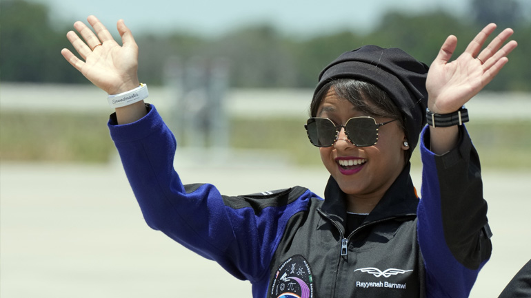 Η πρώτη γυναίκα αστροναύτης από τη Σαουδική Αραβία στο Διεθνή Διαστημικό Σταθμό