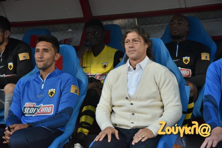 Ο πάγκος της ΑΕΚ