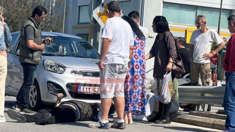 Αυτοκίνητο παρέσυρε πεζό στην Πάτρα – Στο νοσοκομείο ο τραυματίας