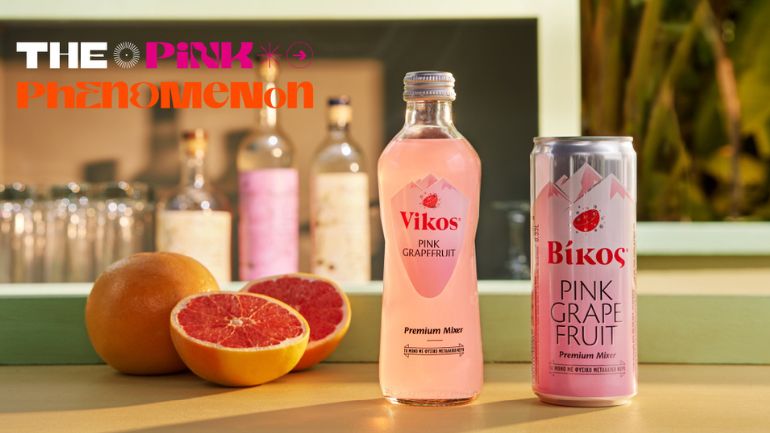 The Pink Phenomenon: Το Βίκος Pink Grapefruit συστήνεται στο κοινό με την πιο δροσιστική τηλεοπτική καμπάνια!