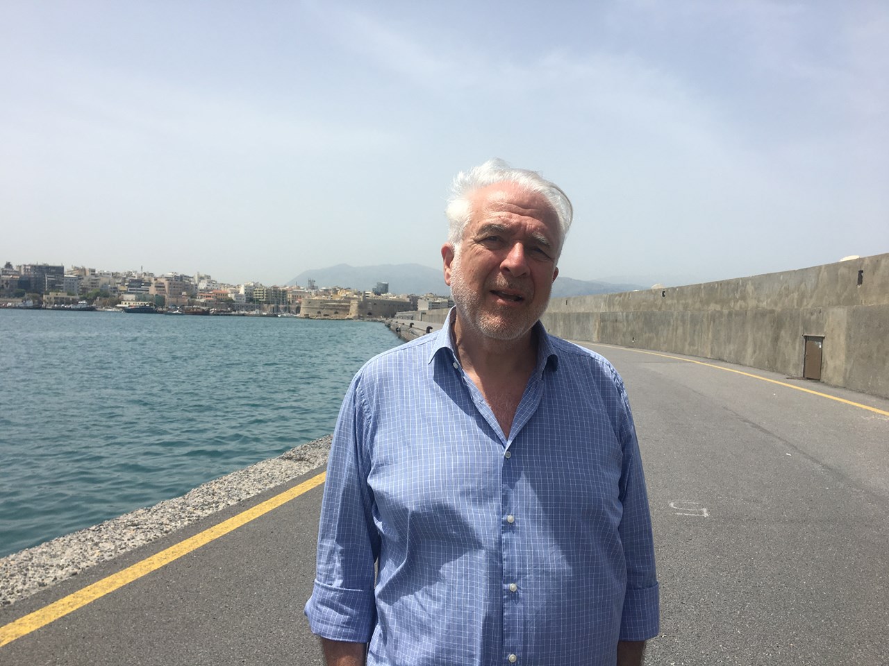 Ο Νίκος Καμπάνης, διευθυντής του Εργαστηρίου του ΙΤΕ