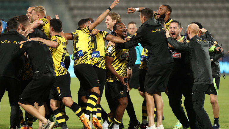 Η παρακάμερα της ΑΕΚ από τον τελικό Κυπέλλου με τον ΠΑΟΚ!