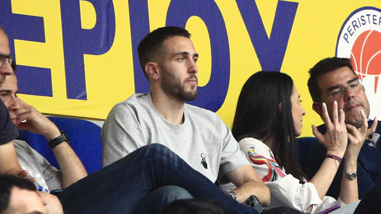 Παρακολούθησε το ματς Περιστέρι-Παναθηναϊκός ο Φορτούνης!