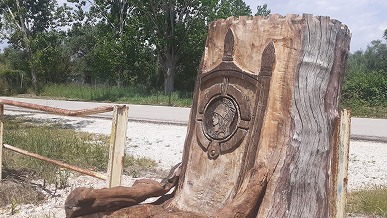 Ηγουμενίτσα: Κουφάρια δέντρων μετατρέπονται σε έργα τέχνης