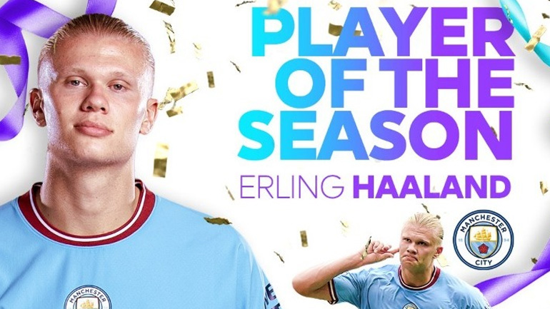 Αγγλία: Παίκτης της χρονιάς ο Χάαλαντ