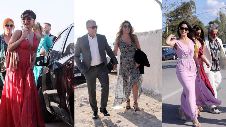 Οι διάσημοι καλεσμένοι που βρέθηκαν στον γάμο του Πάνου Μουζουράκη στην Αίγινα