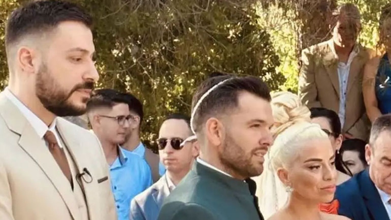 Ο Πέτρος Συρίγος παντρεύτηκε την σύντροφό του, Ρένα Θωμά και βάφτισαν την κόρη τους