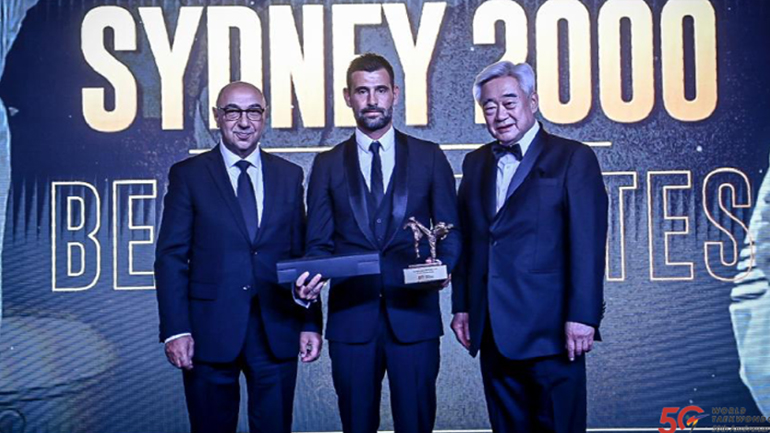 Ο Μ. Μουρούτσος τιμήθηκε από την World Taekwondo