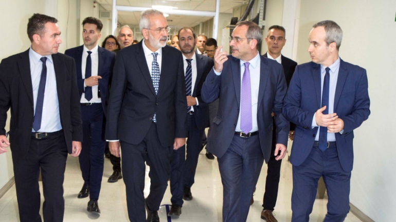 Ι. Σαρμάς: Επισκέφθηκε το Ραδιομέγαρο της ΕΡΤ